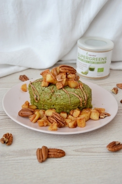 Celozrnný cuketový mugcake s čokoládou a Blendeou