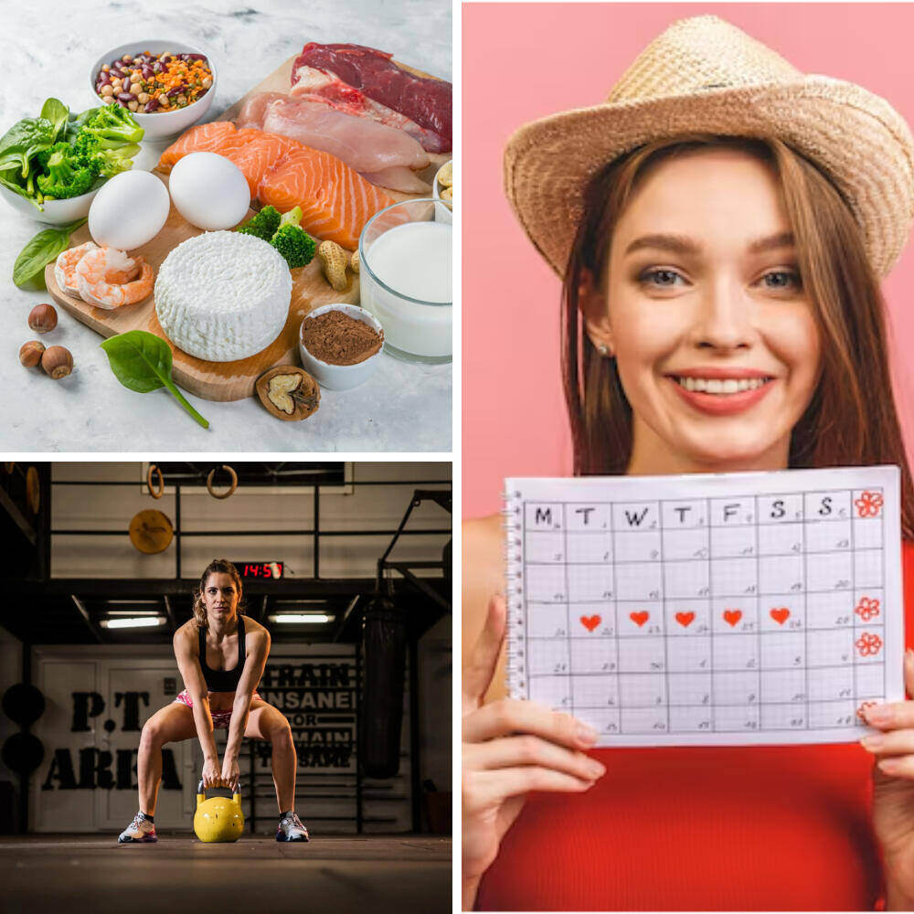 Fáze ženského cyklu: Co kdy jíst, jak cvičit a co doplňovat? 🤔