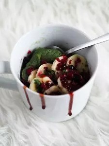 Hrníčkový dort z mikrovlnky s Blendeou SUPERGREENS