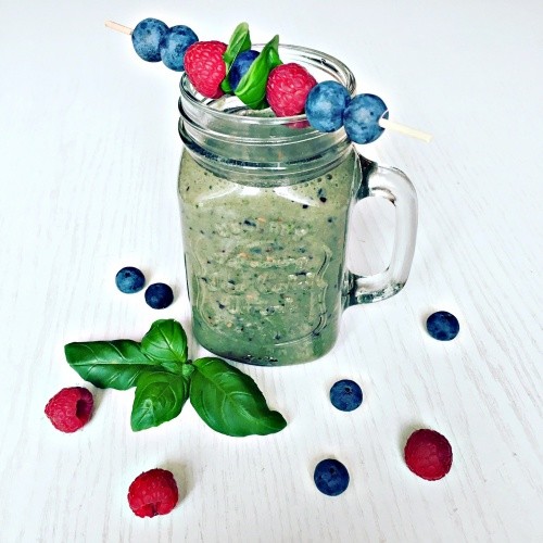 Malinovo-borůvkové smoothie pro klid (RECEPT)