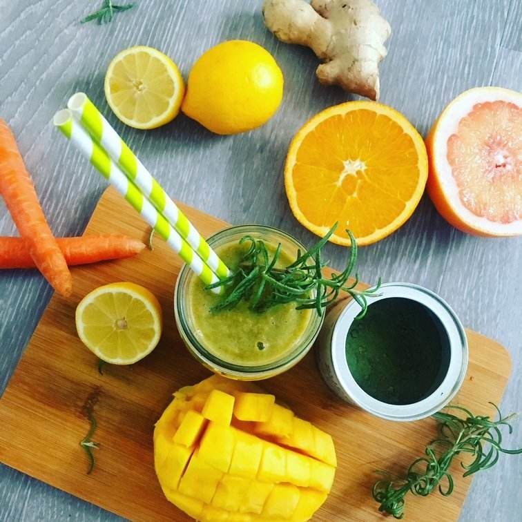 Mangovo-citrusové smoothie na jarní detox
