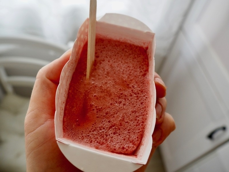 Ledová melounová dřeň s Vegan proteinem