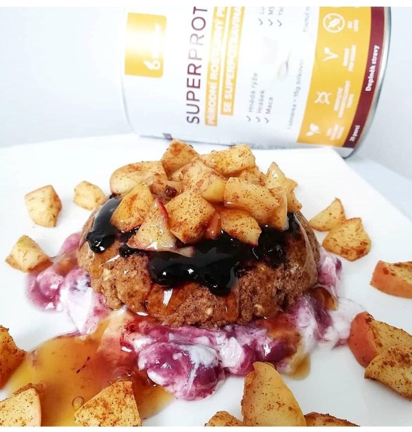 Bleskurychlý mugcake z vloček s Vegan proteinem