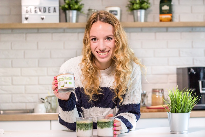 Kokosovo-vanilkový dezert s tapiokovými kuličkami