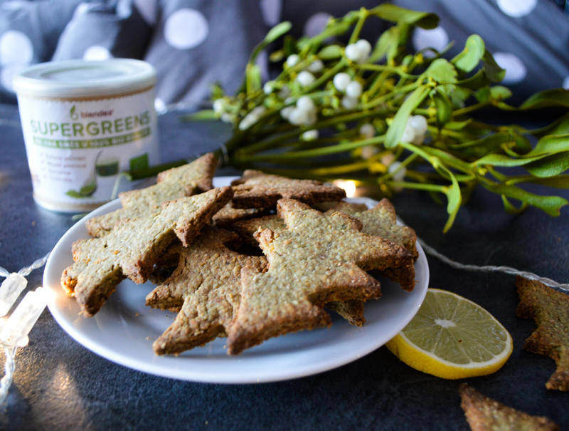 Lehké vánoční citronové sušenky s Blendeou