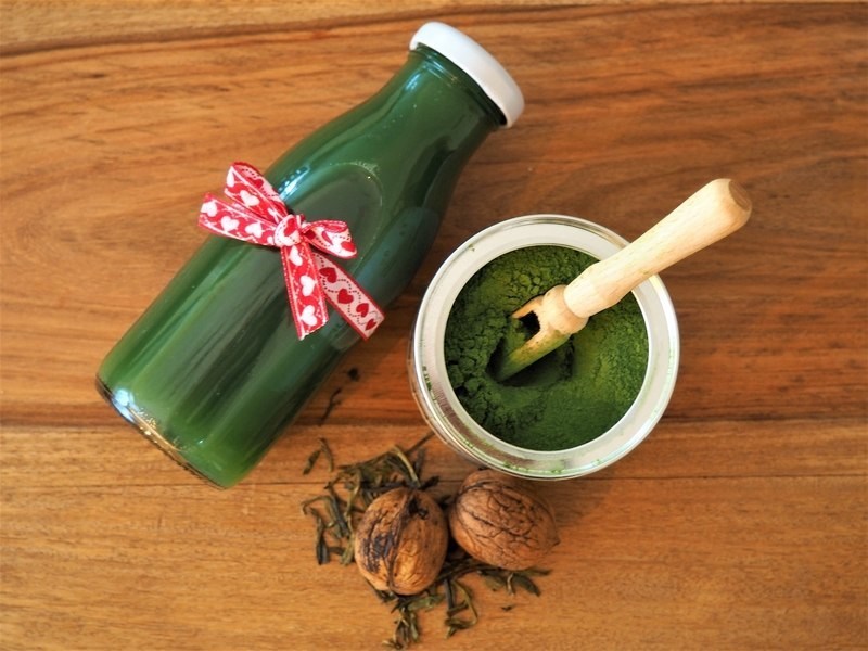 Zelený fresh tea se zeleninou a Blendeou SUPERGREENS