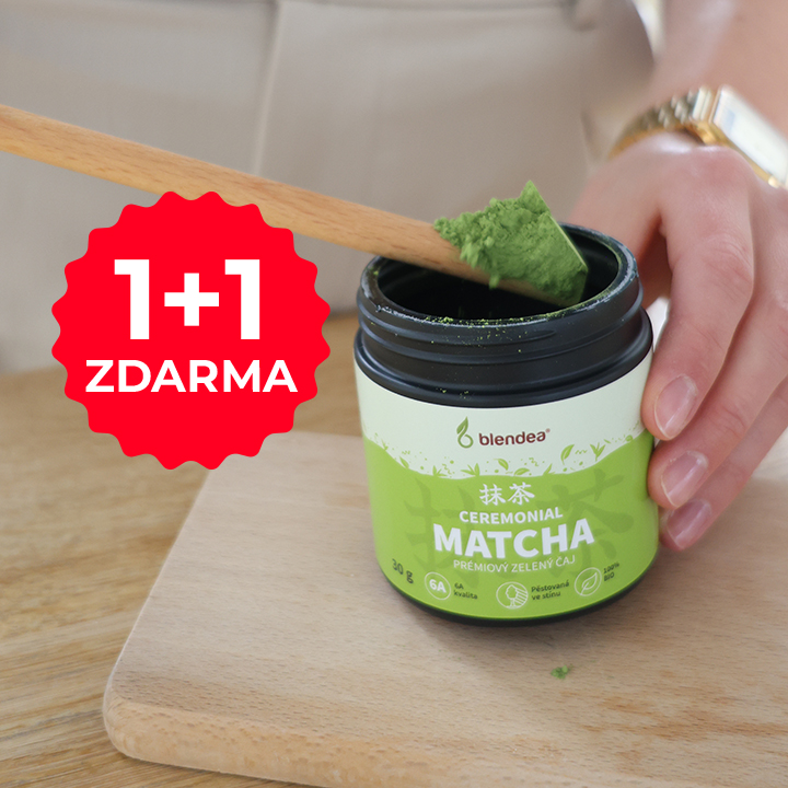 Ceremoniální matcha v BIO kvalitě 6A 1+1 zdarma