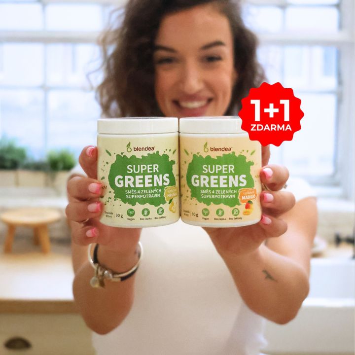 Supergreens v akci 1+1 zdarma