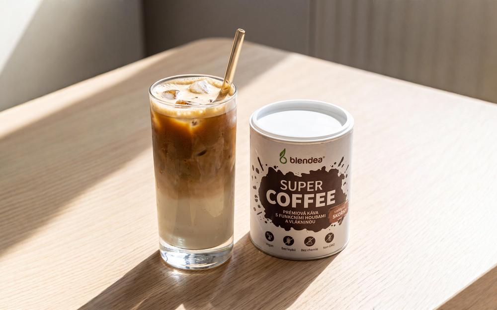 Ledové latte se SUPERCOFFEE