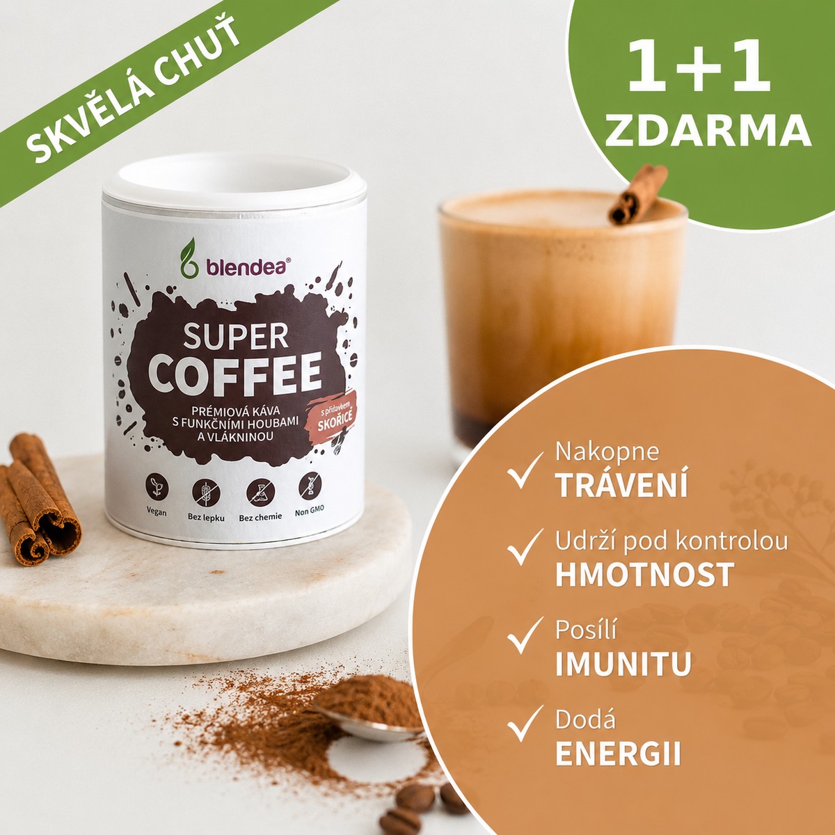 SUPERCOFFEE 1+1 zdarma