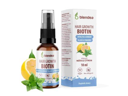 biotin hair grow kapky blendea