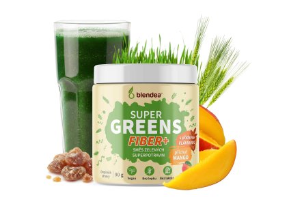 blendea supergreens fiber mango 90g