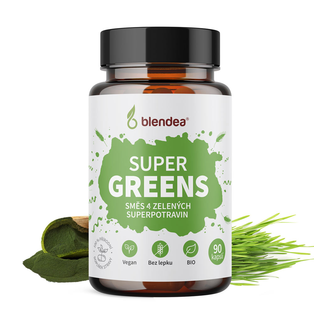 Supergreens BIO 90 kapslí