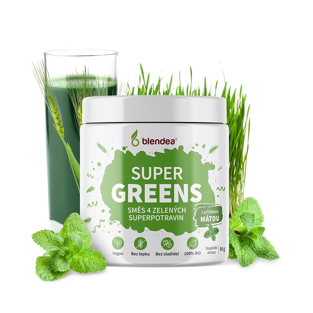 Supergreens Originál Máta BIO 90 g