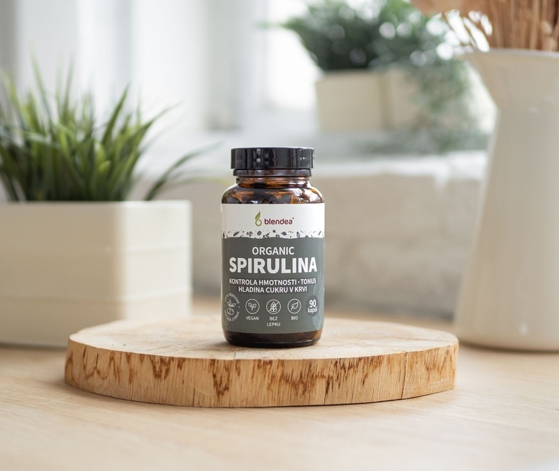 Spirulina BIO Organic 90 kapslí
