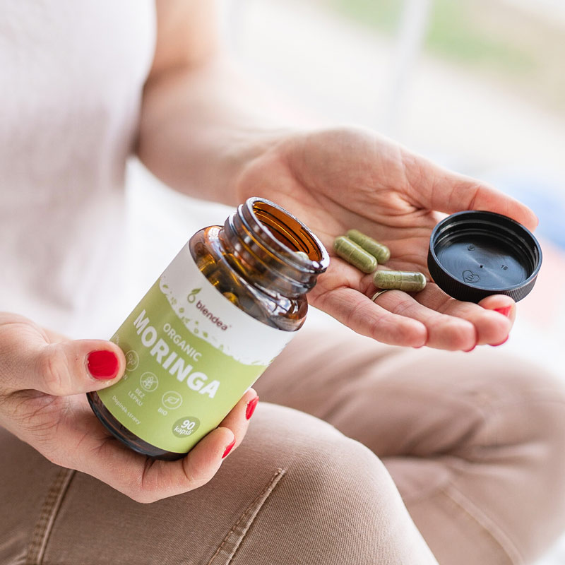 Moringa BIO Organic 90 kapslí