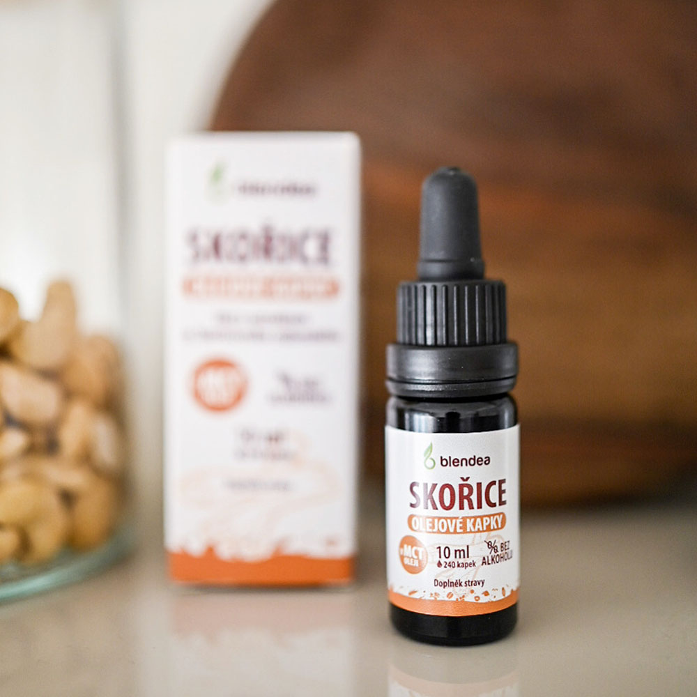 Skořice olejové kapky 10 ml