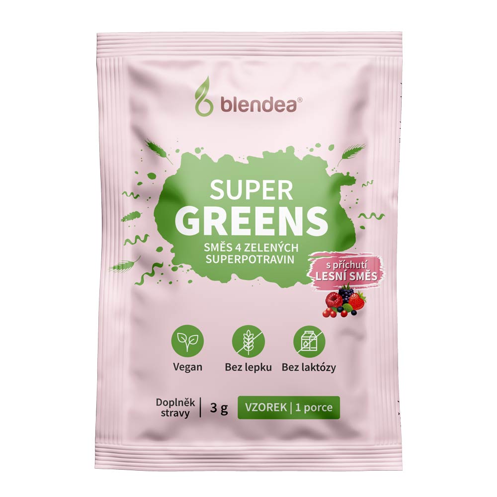 Supergreens Lesní směs BIO Vzorek 1 porce