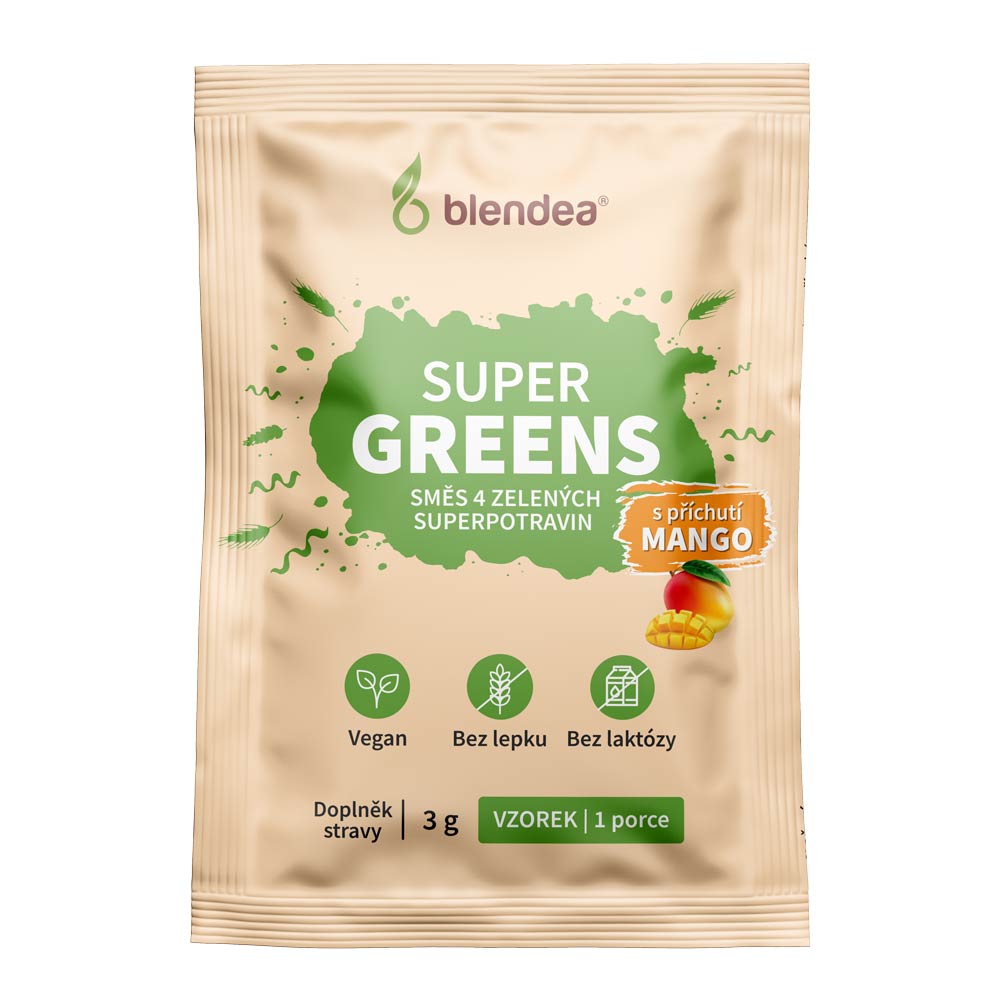 Supergreens Mango BIO Vzorek 1 porce