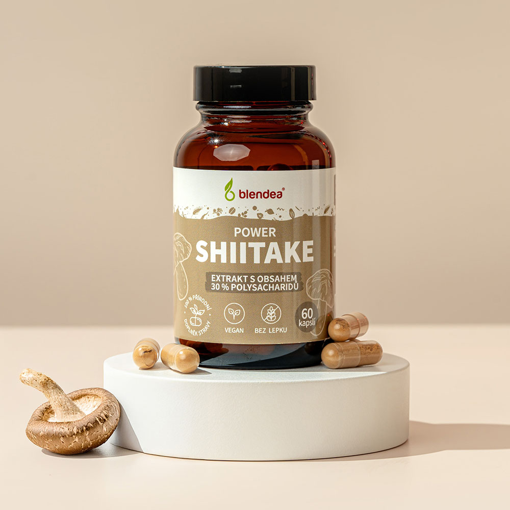 Shiitake extrakt 60 kapslí