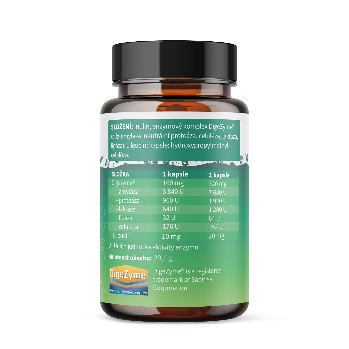 Digestive enzymes 60 kapslí