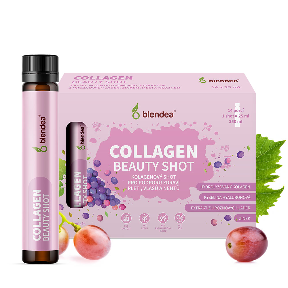 Collagen Beauty Shot s kyselinou hyaluronovou a zinkem 14x 25 ml