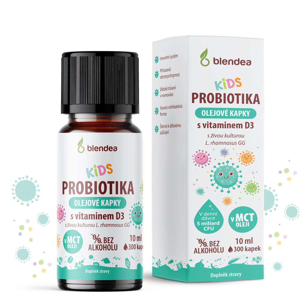 KIDS Probiotika pro děti s vitamínem D3 10 ml