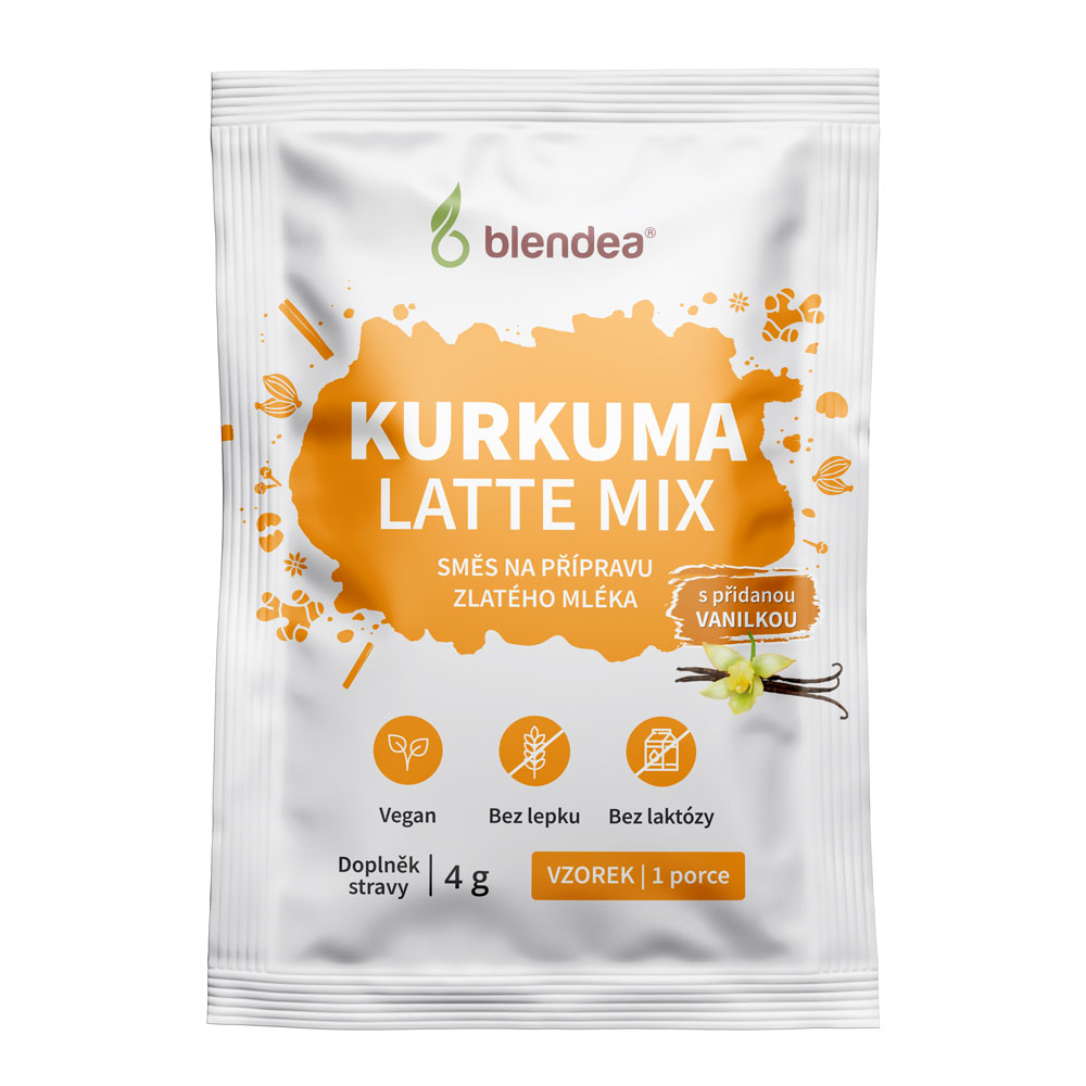 Kurkuma Latte Vanilka Vzorek 1 porce