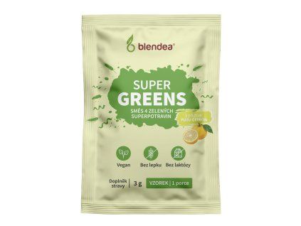 blendea supergreens yuzu vzorka