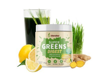 supergreens digest zazvor citron bio 90g