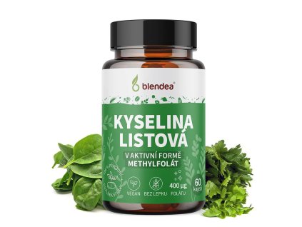 Kyselina listová Methylfolát 60 kapsúl