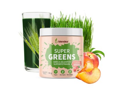 Supergreens Broskyňa BIO 90 g