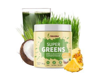 Supergreens Piña Colada BIO 90 g