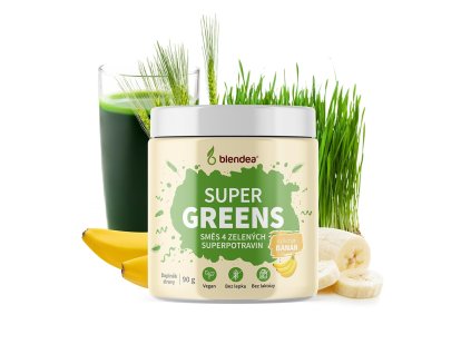 Supergreens Banán BIO 90 g