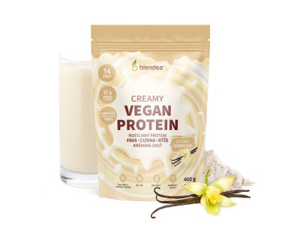 Vegan Proteín krémový príchuť Vanilka 400 g