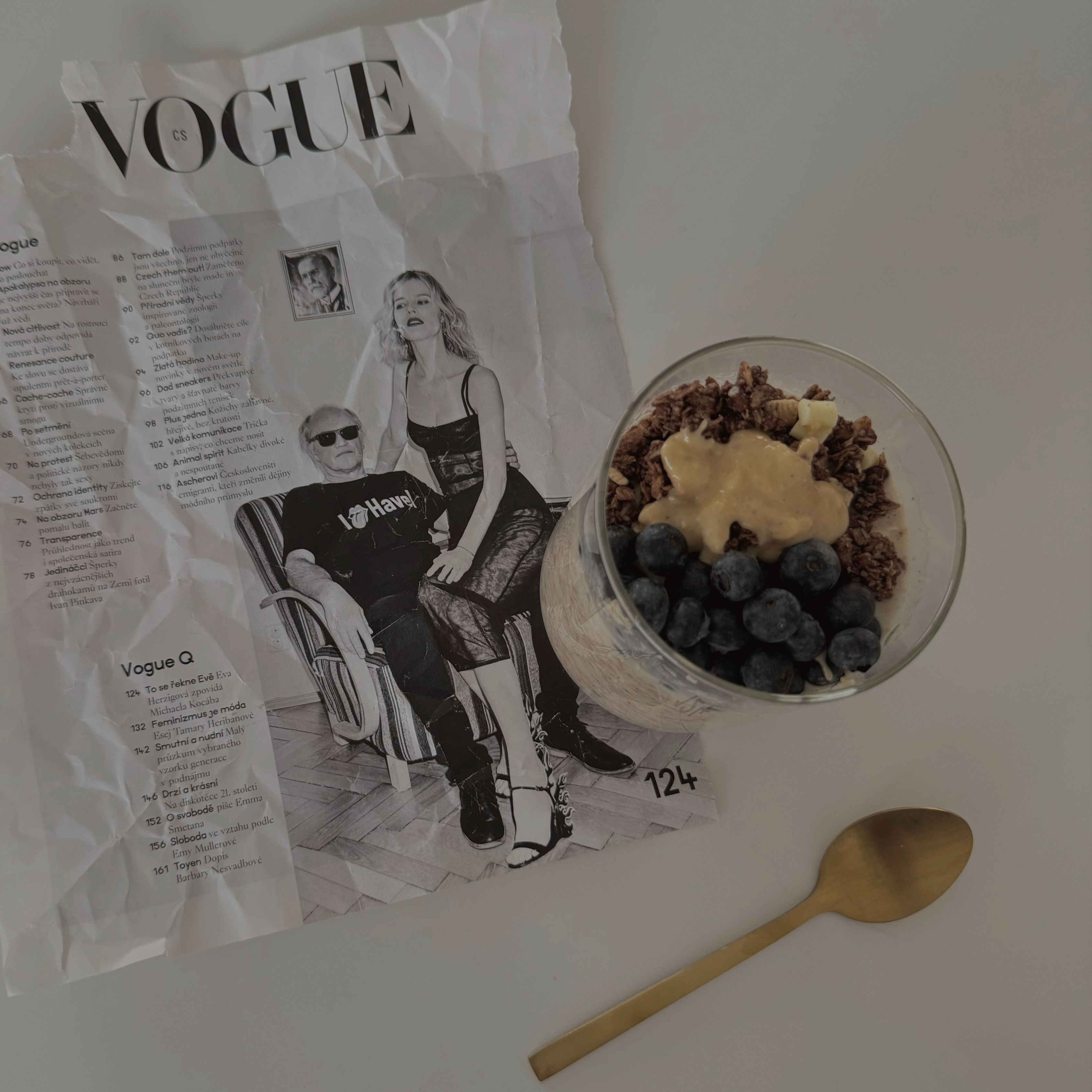 Overnight oats s Blendin