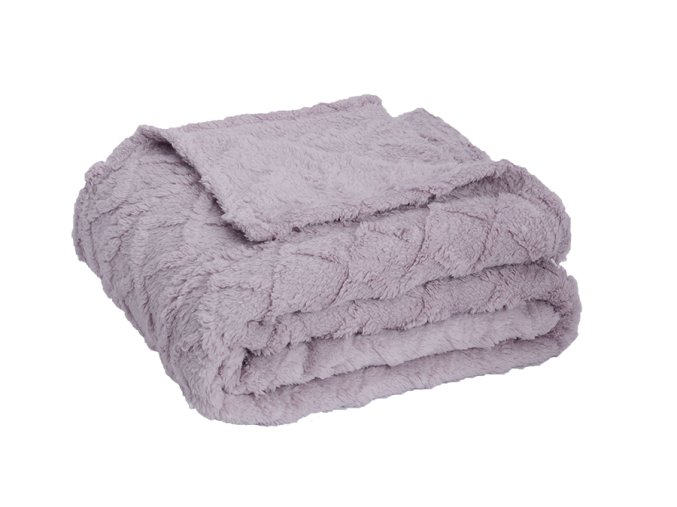 Deka mikroflanel MODA lila