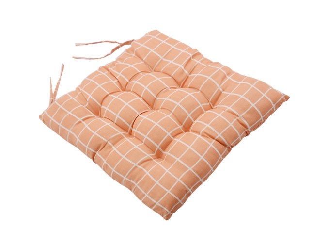 Sedák na židli KVADRA oranžový