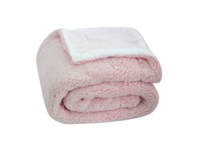 Oboustranná deka BERA růžová