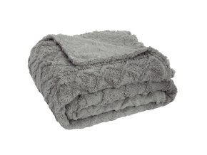 Deka mikroflanel MODA tmavě šedá