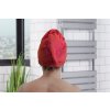 Rychleschnoucí turban na vlasy RENA červený