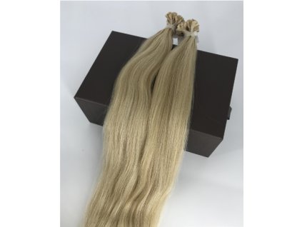 Keratin K120 - Přírodní blond délky 30 - 60 cm