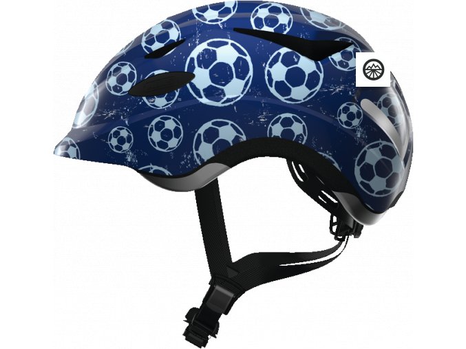 Dětská helma ABUS Anuky blue soccer