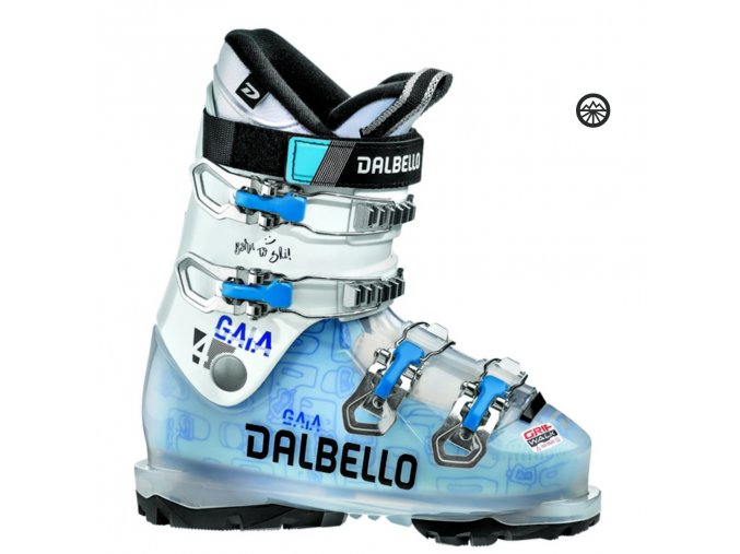 Dětské boty na lyže DALBELLO GAIA 4.0 JR trnsprnt/wht 21/22