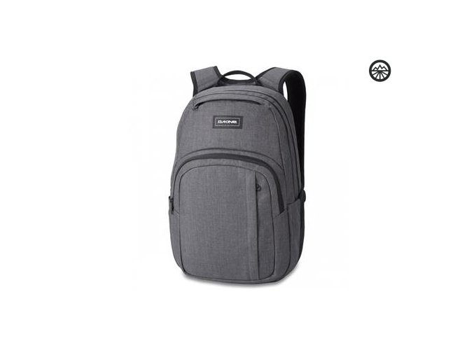 Batoh DAKINE CAMPUS M 25l CARBON HTR/WHITE