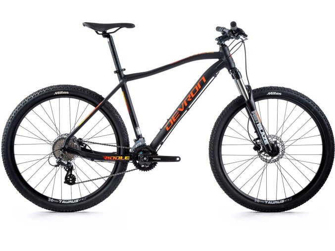Horské kolo 27,5" Devron Riddle Man M1.7 black 2022 rám 19"