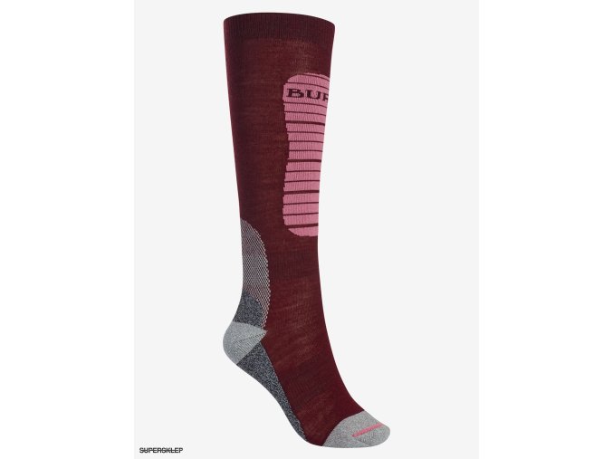 Ponožky BURTON WB MERINO PHASE SK SANGRIA