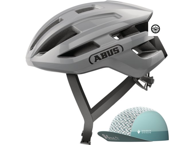 Helma ABUS PowerDome ACE race grey