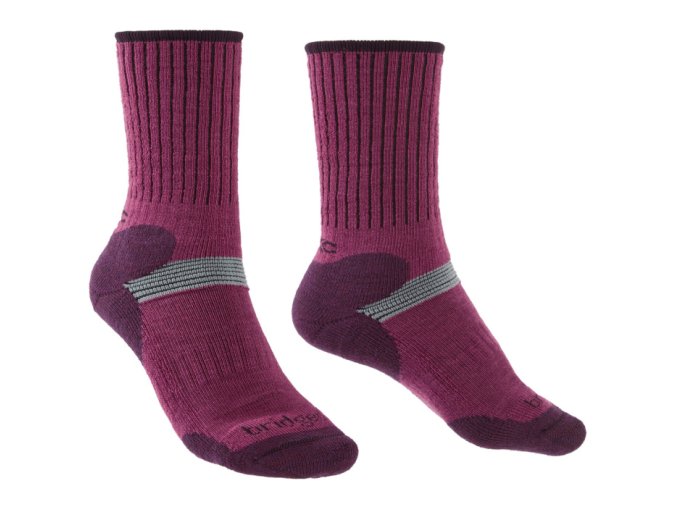 Dámské ponožky Bridgedale Ski Cross Country Women's plum