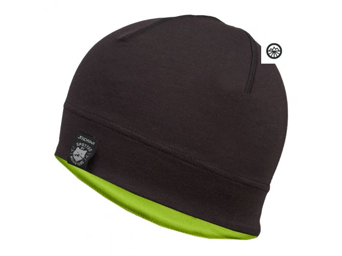 Čepice SILVINI CASONE black-lime S/M